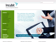 Tablet Screenshot of incubit.com